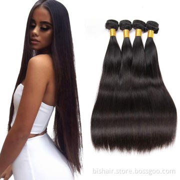 9A Brazilian Real Hair Tress 100% Unprocessed Straight Hair 1/3/4 Twist Straight Hair Remy Suitable for Women